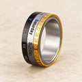"The Genesis" Time and Date Ring